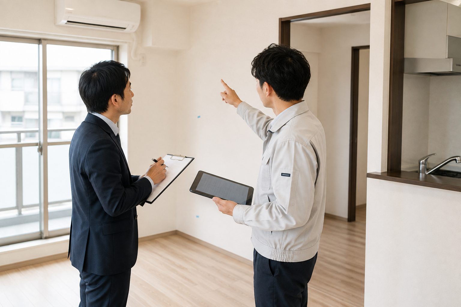 退去立会い・原状回復のご相談