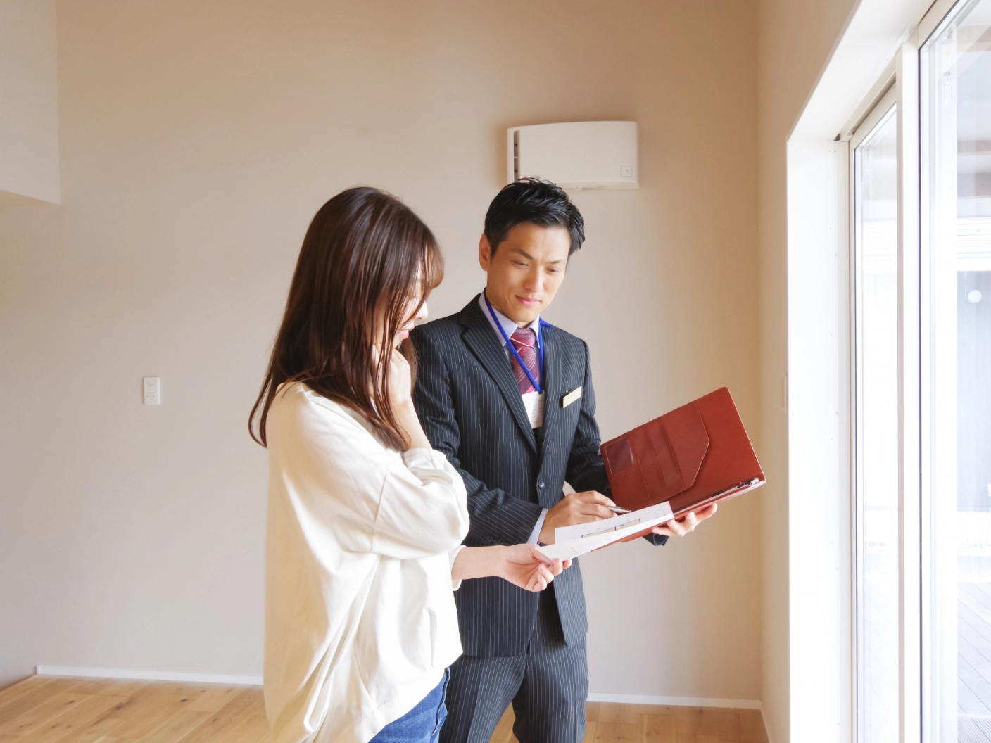 入居者との退去立会